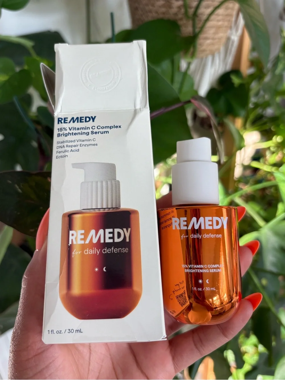 REMEDY 15% Vitamin C Complex Brightening Serum for Daily Defense, 1 fl. oz